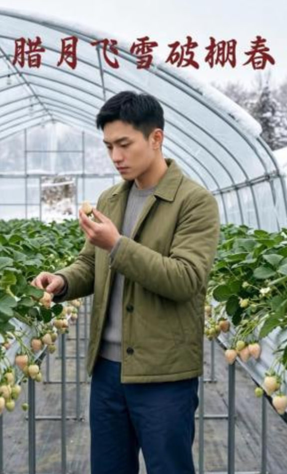 腊月飞雪破棚春